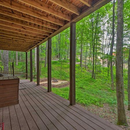 Pinot And Pine Chic Log Cabin About 5 Mi To Blue Ridge Luaran gambar