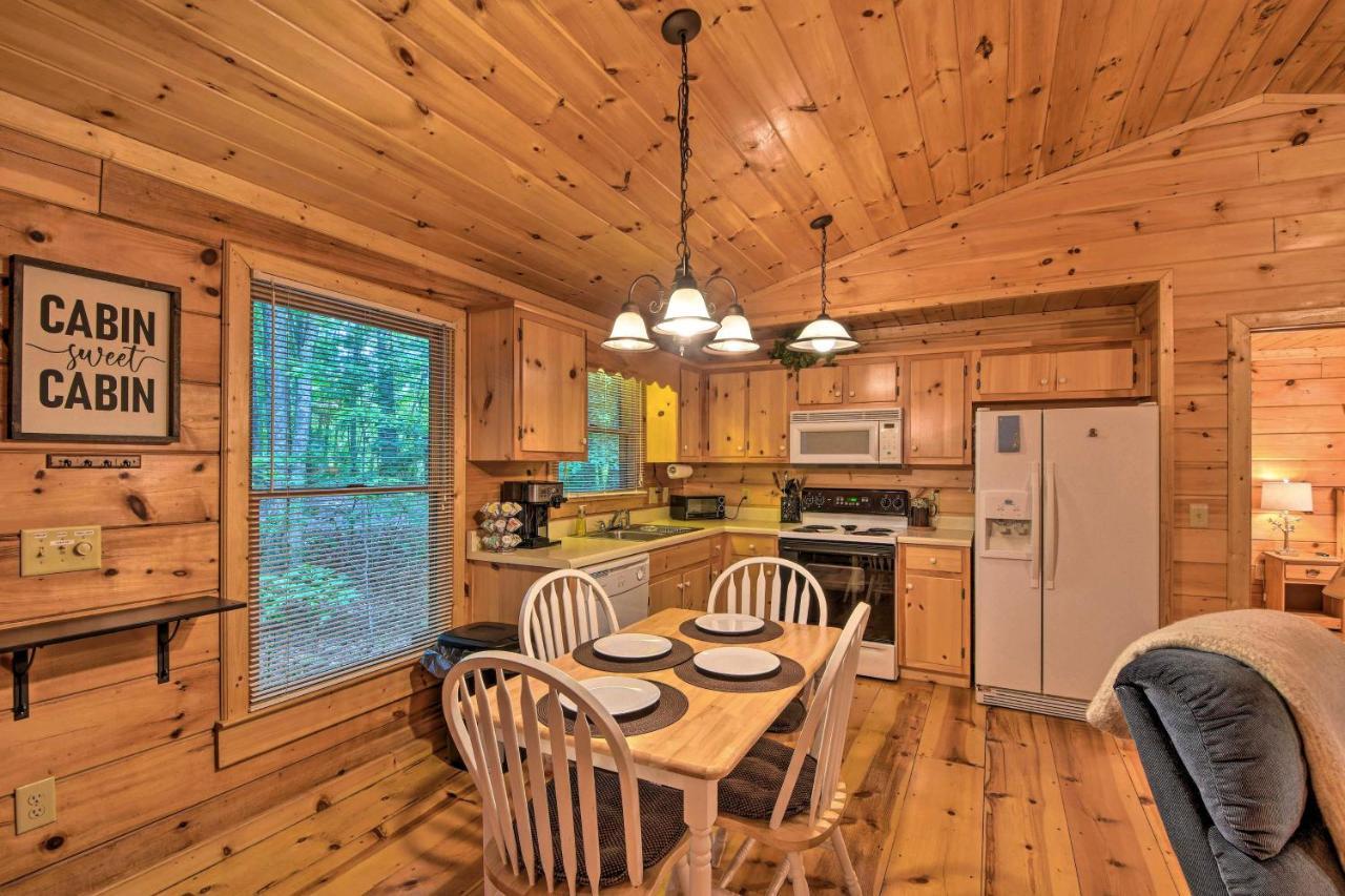 Pinot And Pine Chic Log Cabin About 5 Mi To Blue Ridge Luaran gambar