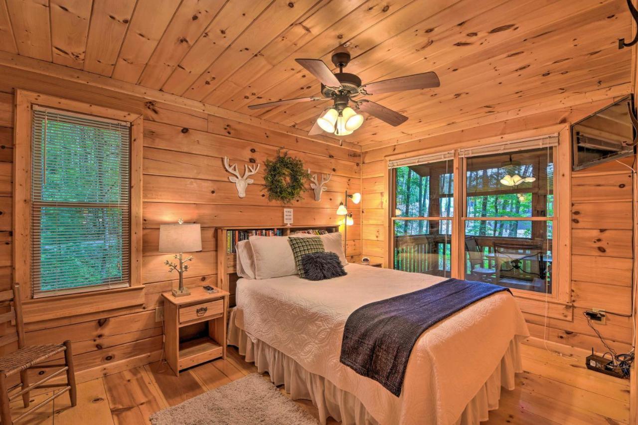Pinot And Pine Chic Log Cabin About 5 Mi To Blue Ridge Luaran gambar