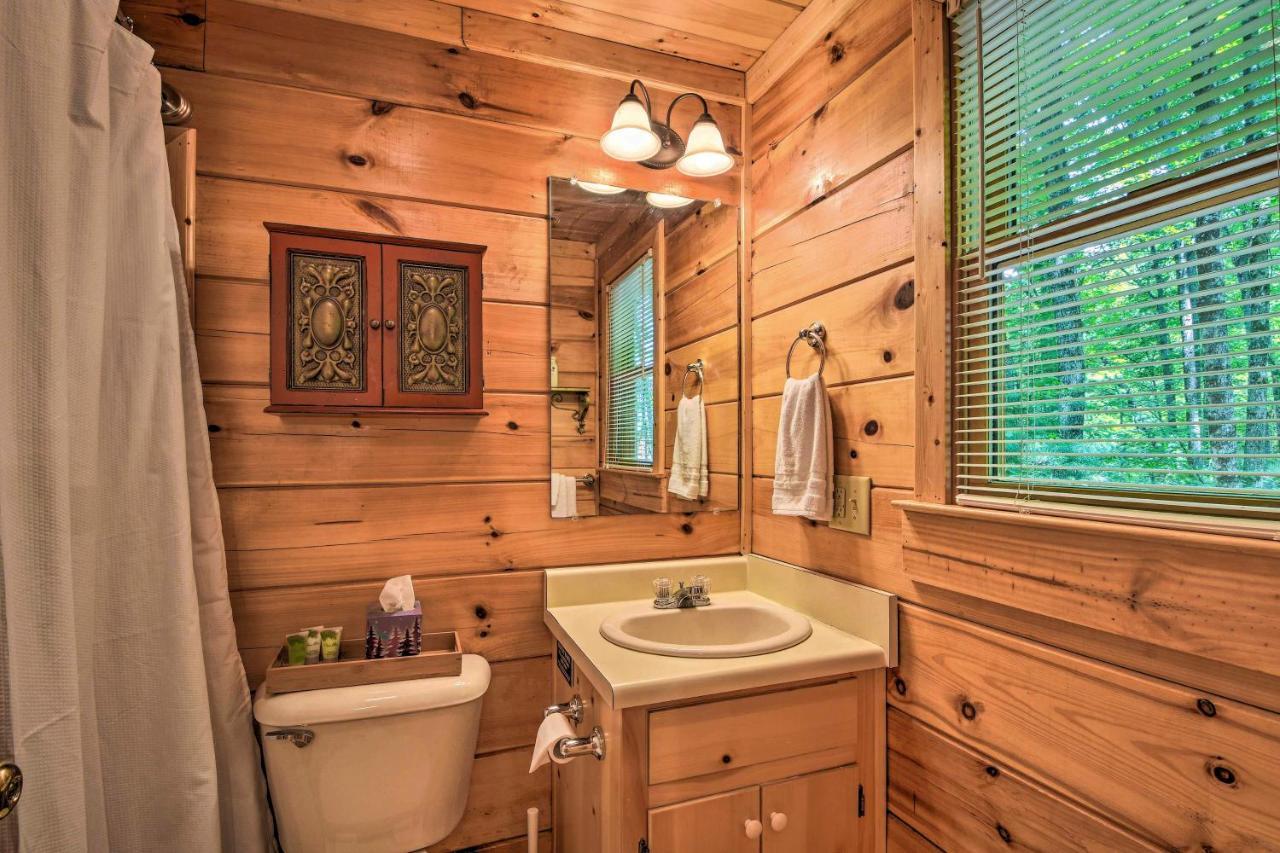 Pinot And Pine Chic Log Cabin About 5 Mi To Blue Ridge Luaran gambar