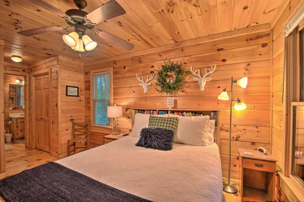 Pinot And Pine Chic Log Cabin About 5 Mi To Blue Ridge Luaran gambar