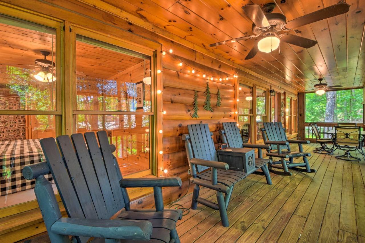 Pinot And Pine Chic Log Cabin About 5 Mi To Blue Ridge Luaran gambar