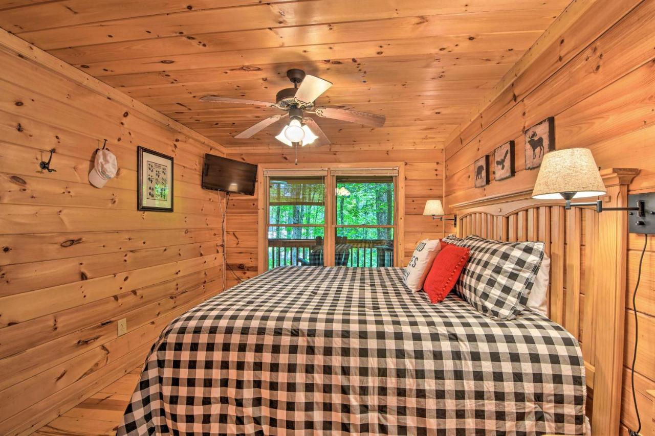 Pinot And Pine Chic Log Cabin About 5 Mi To Blue Ridge Luaran gambar